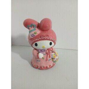 My Melody Blue Sky Western Prairie Dress Floral Figurine Ceramic Spring Decor